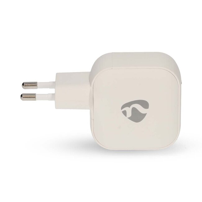 Nedis USB lader | 2x USB-C PD | GaN | 35W | wit
