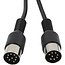 BOSSCOM DIN 8-pins / Powerlink PL8 kabel voor B&O | zwart | 0,30 meter