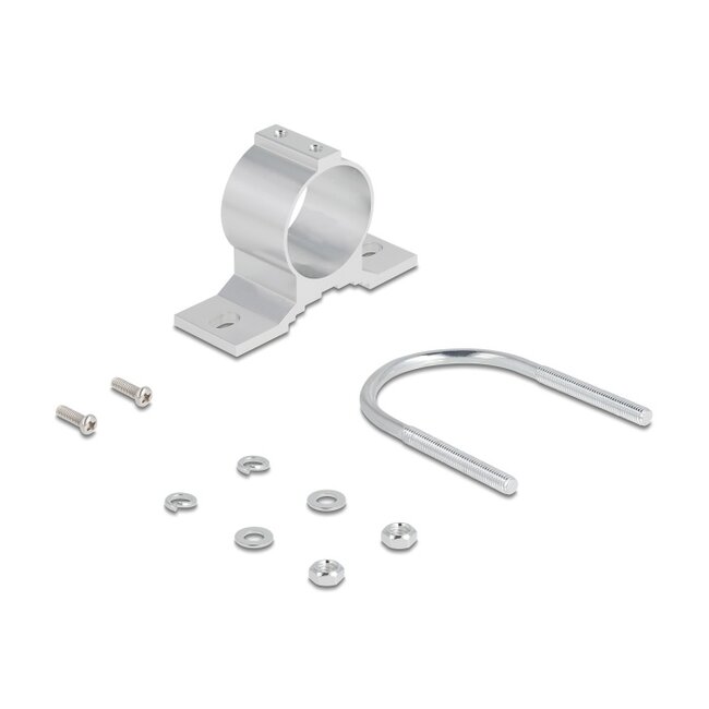 Delock 4G / WiFi 2.4 GHz Antenna N jack 3 dBi 33.3 cm omnidirectional fixed wall and pole mounting outdoor white