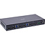 InLine® KVM-switch, 2-weg, HDMI & DP, dubbele monitor, 4K60Hz, USB-hub, zwart