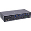 InLine® KVM-switch, 4-weg, HDMI, 4K60Hz, multiviewer, USB-hub, zwart
