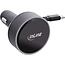 InLine® Dual USB-C auto power adapter 12/24V, verlengbare kabel, 75W