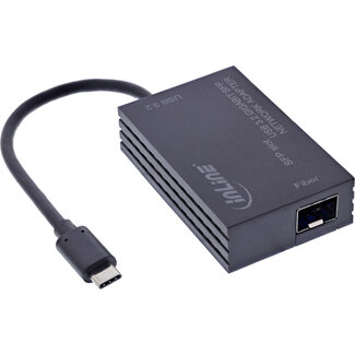 InLine® InLine® USB-C naar SFP Gigabit glasvezelnetwerkadapter (10/100/1000 Mbps)