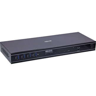 InLine® InLine® KVM-schakelaar, 4-weg, HDMI, 8K@60Hz, USB 3.2, met IR & RS-232