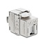 Delock Keystone Module RJ45 jack to LSA Cat.6A shielded tool-free with dust protection cap