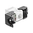 Delock Keystone Module RJ45 jack to LSA Cat.6 UTP tool-free black / white