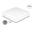 Delock 5G 3300 - 5000 MHz MIMO Antenna 2 x N jack 9 dBi directional wall and pole mounting outdoor white