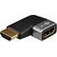 Goobay HDMI™ Angled Adapter 90° Horizontal, 8K/60Hz