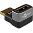 Goobay HDMI™ Angled Adapter 90° Vertical, 8K/60Hz