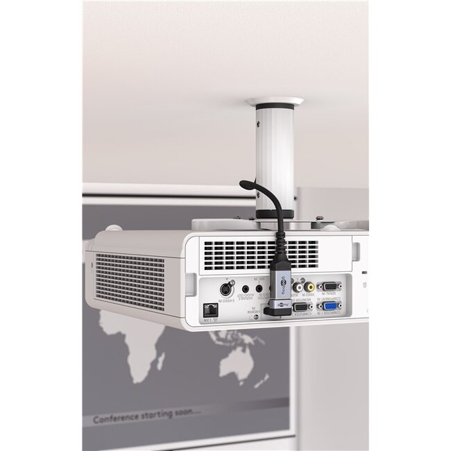 Goobay HDMI™ Angled Adapter 90° Vertical, 8K/60Hz