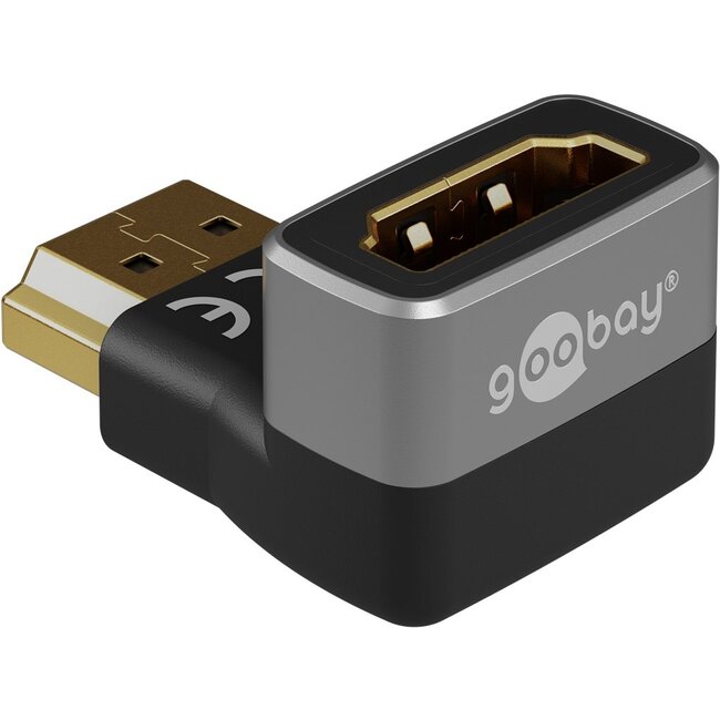 Goobay HDMI™ Angled Adapter 270° Vertical, 8K/60Hz