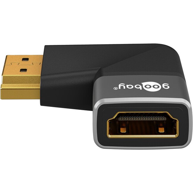 Goobay HDMI™ Angled Adapter 270° Horizontal, 8K/60Hz