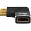 Goobay HDMI™ Angled Adapter 270° Horizontal, 8K/60Hz