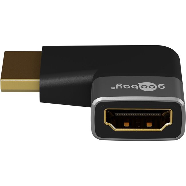Goobay HDMI™ Angled Adapter 270° Horizontal, 8K/60Hz