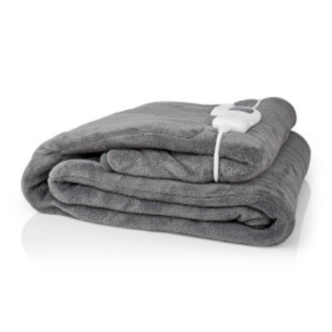 Elektrische Deken | Bovendeken | 1 Persoon | 200 x 180 cm | 9 Warmte Standen | Wasmachinebestendig | Oververhittingsbeveiliging | Digitale bediening | Fleece