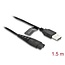 Delock USB Charging Cable 5 V for Electric Shavers compatible with Hatteker RFC-588, RFC-598, RFC-690, RFC-692, RFC-696, RSCX-7568, RSCX-9598 series - shaver charger replacement cable 1.2 m