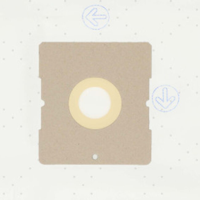 Stofzuigerzak | 4 Stuks | Synthetisch | Meest verkocht voor: LG TB 42 | Wit