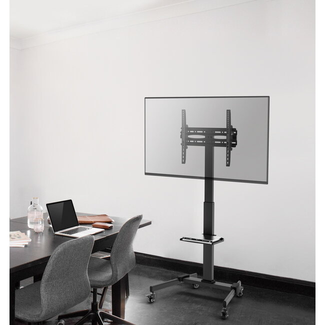 TV-vloerstandaard met wieltjes (kantelen), 32â - 55''