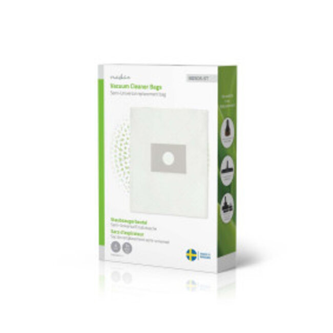 Stofzuigerzak | 4 Stuks | Synthetisch | Meest verkocht voor: Semi-Universal | Wit