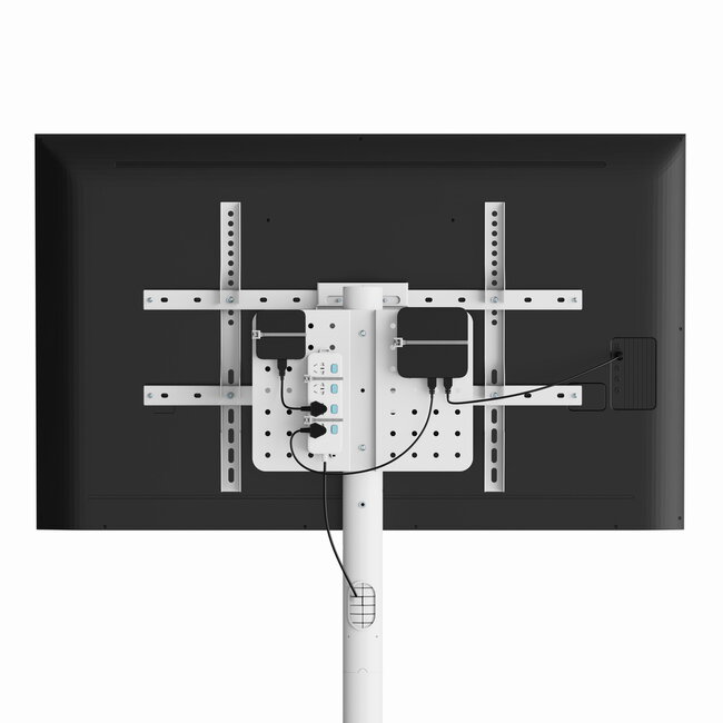 TV-vloerstandaard, 37â - 86'', wit
