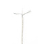 Coaxkabel op Haspel | Mini Coax | Dubbel Afgeschermd | ECA | 20.0 m | Coax | PVC | Wit | Folieverpakking