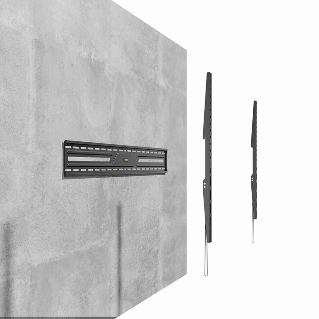 TV-muurbeugel (vast), 43''-100''