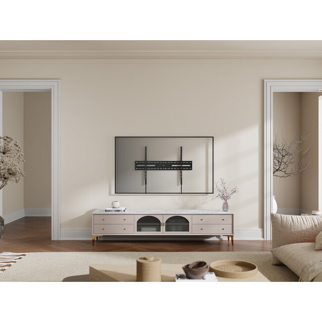 TV-muurbeugel (vast), 43''-100''