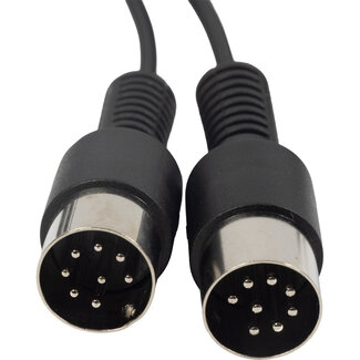 BOSSCOM BOSSCOM DIN 8-pins / Powerlink PL4 kabel voor B&O | zwart | 25 meter