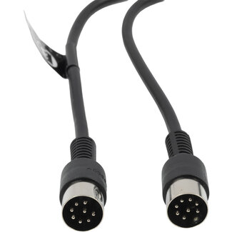 BOSSCOM BOSSCOM premium DIN 8-pins / Powerlink PL8 kabel voor B&O | zwart | 50 meter