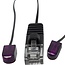 BOSSCOM 2x IR-receiver - RJ45 kabel voor B&O | zwart | 1 meter