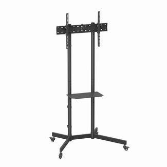 Gembird TV-vloerstandaard met wieltjes (kantelen), 37â - 70''