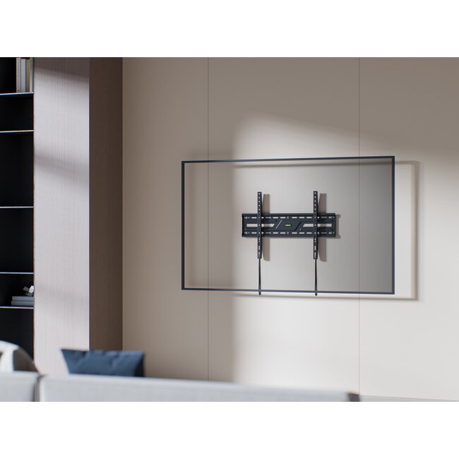 TV-muurbeugel (vast), 37''-86''