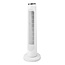 Torenventilator | 3 Snelheden | Zwenkfunctie | 50 W | Afstandsbediening | Wit / Zwart