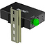 InLine® USB 3.2 Gen.1 industriële hub, 4 poorten, aluminium, met voeding