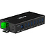 InLine® USB 3.2 Gen.1 industriële hub, 7 poorten, aluminium, met voeding