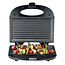 Sandwichmaker / grillplaat 750 Watt Zwart