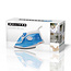Stoomstrijkijzer met antiaanbaklaag 2000W Wit / Blauw