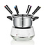 Elektrische fondue 2L 1200W Roestvrij Staal / Wit