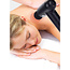 Oplaadbaar massagepistool 4 koppen Zwart