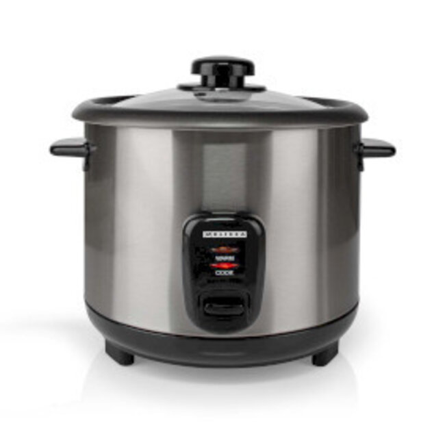 Rijstkoker | 1,5 l | 500 W | Anti-aanbaklaag | Uitneembare kom | Stoommandje | Warmhoudfunctie | Automatische uitschakeling