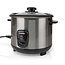 Rijstkoker | 1,5 l | 500 W | Anti-aanbaklaag | Uitneembare kom | Stoommandje | Warmhoudfunctie | Automatische uitschakeling