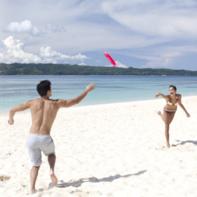 Bluetooth-luidspreker frisbee roze