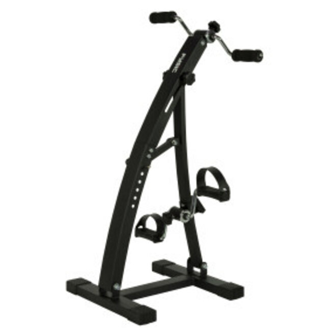 Dubbele fiets met display Zwart