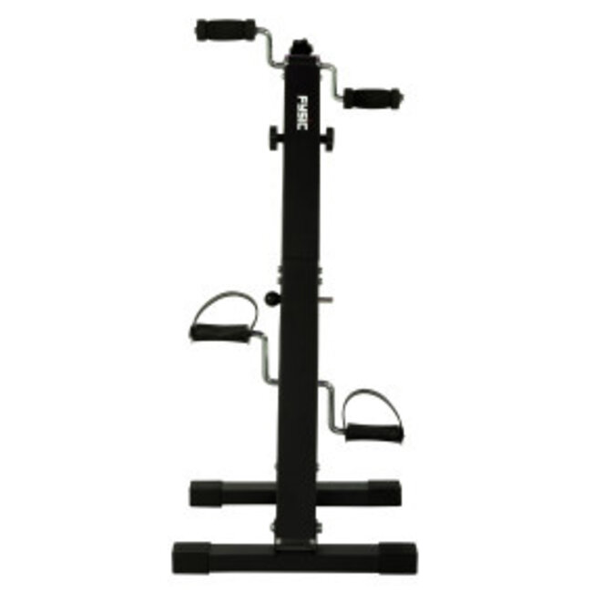 Dubbele fiets met display Zwart