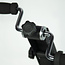 Dubbele fiets met display Zwart