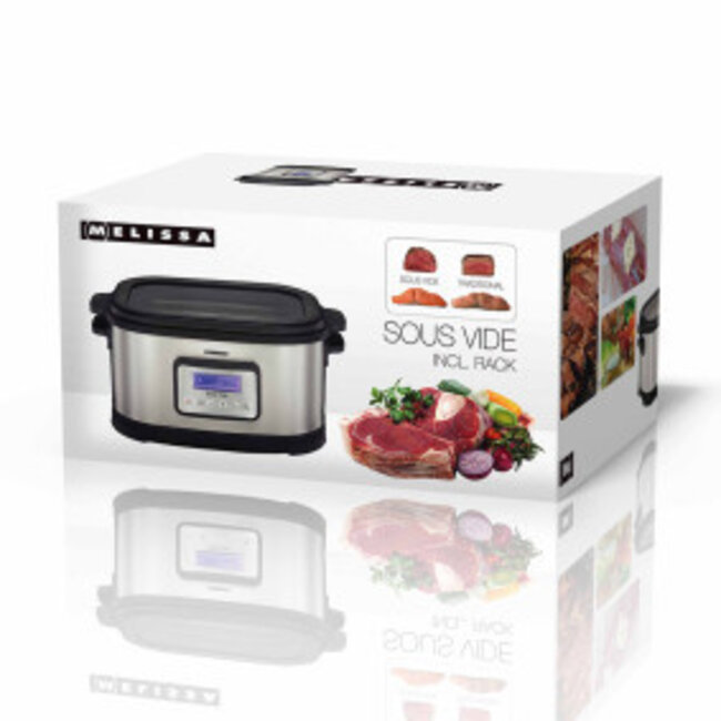 Sous-vide 6L 520W Zwart / Roestvrij staal