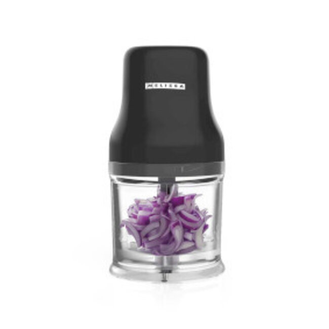 Minihakmolen | 200 W | 0,5 l | 1-snelheid | Zwart