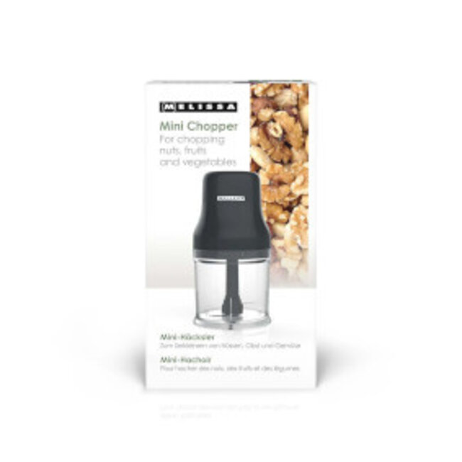 Minihakmolen | 200 W | 0,5 l | 1-snelheid | Zwart