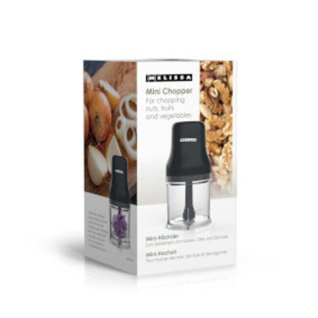 Minihakmolen | 200 W | 0,5 l | 1-snelheid | Zwart