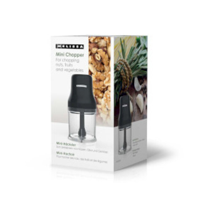 Minihakmolen | 200 W | 0,5 l | 1-snelheid | Zwart